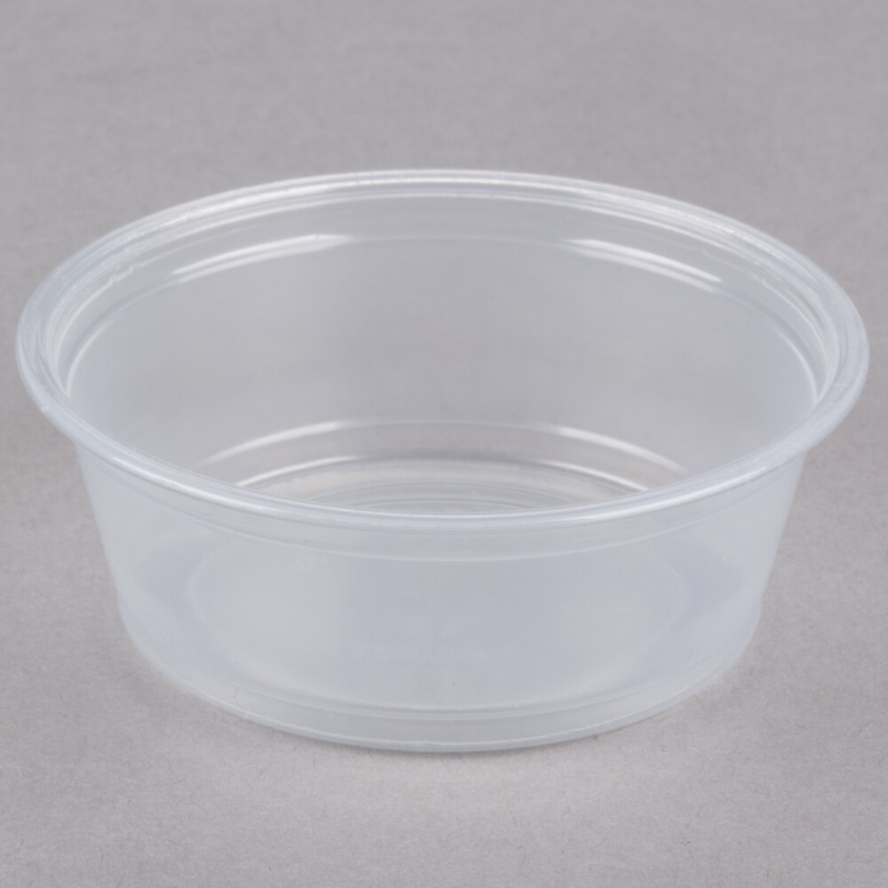 Dart Conex Complements 150PC 1.5 oz. Clear Plastic Souffle / Portion Cup - 125/Pack