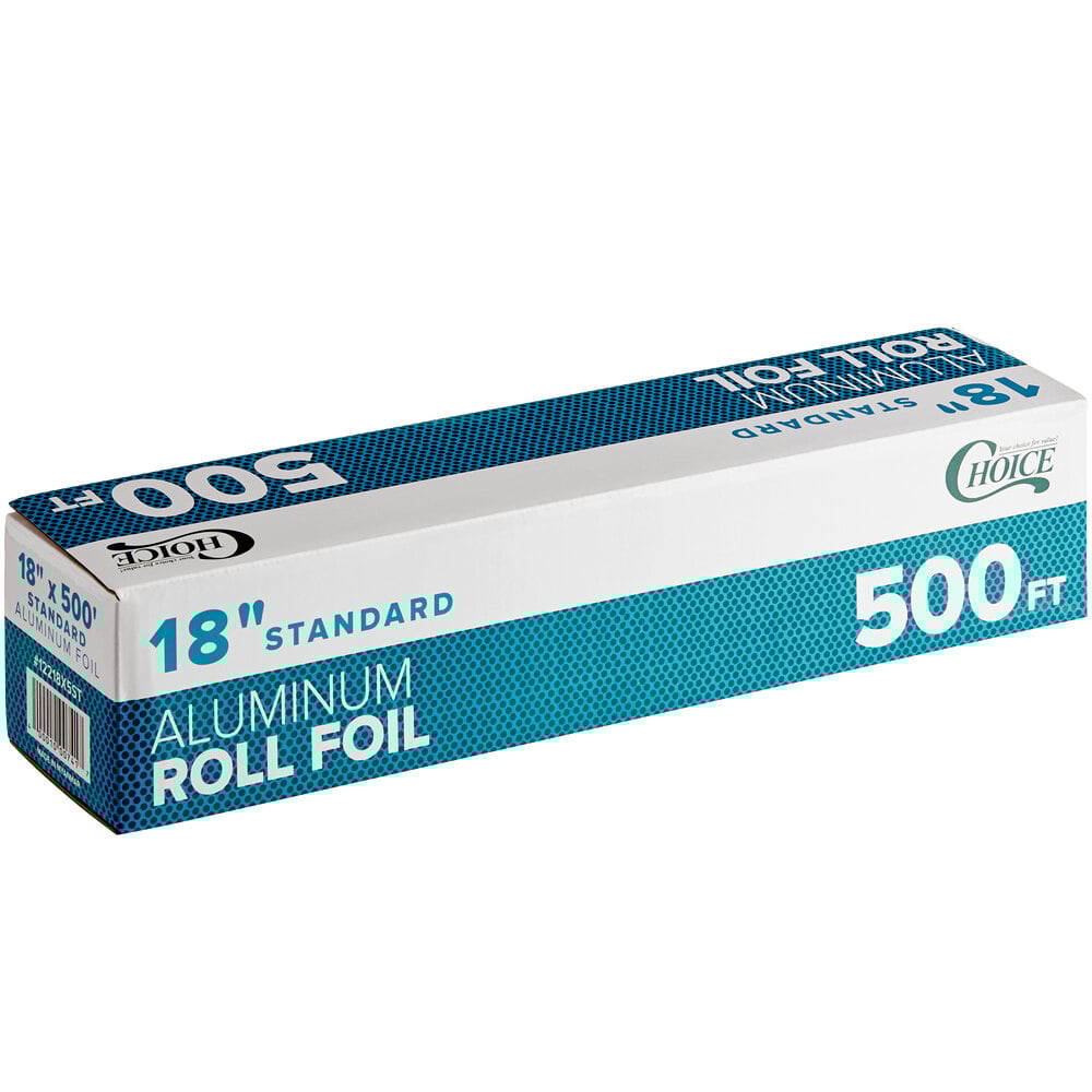 Choice 18" x 500' Food Service Standard Aluminum Foil Roll