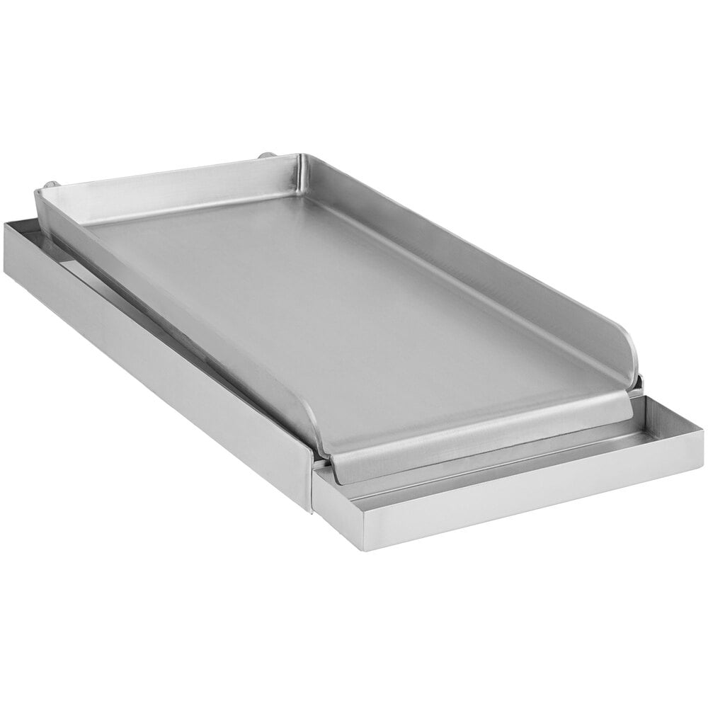 12 1/4" x 27" x 4" Add-On 2 Burner Griddle Top