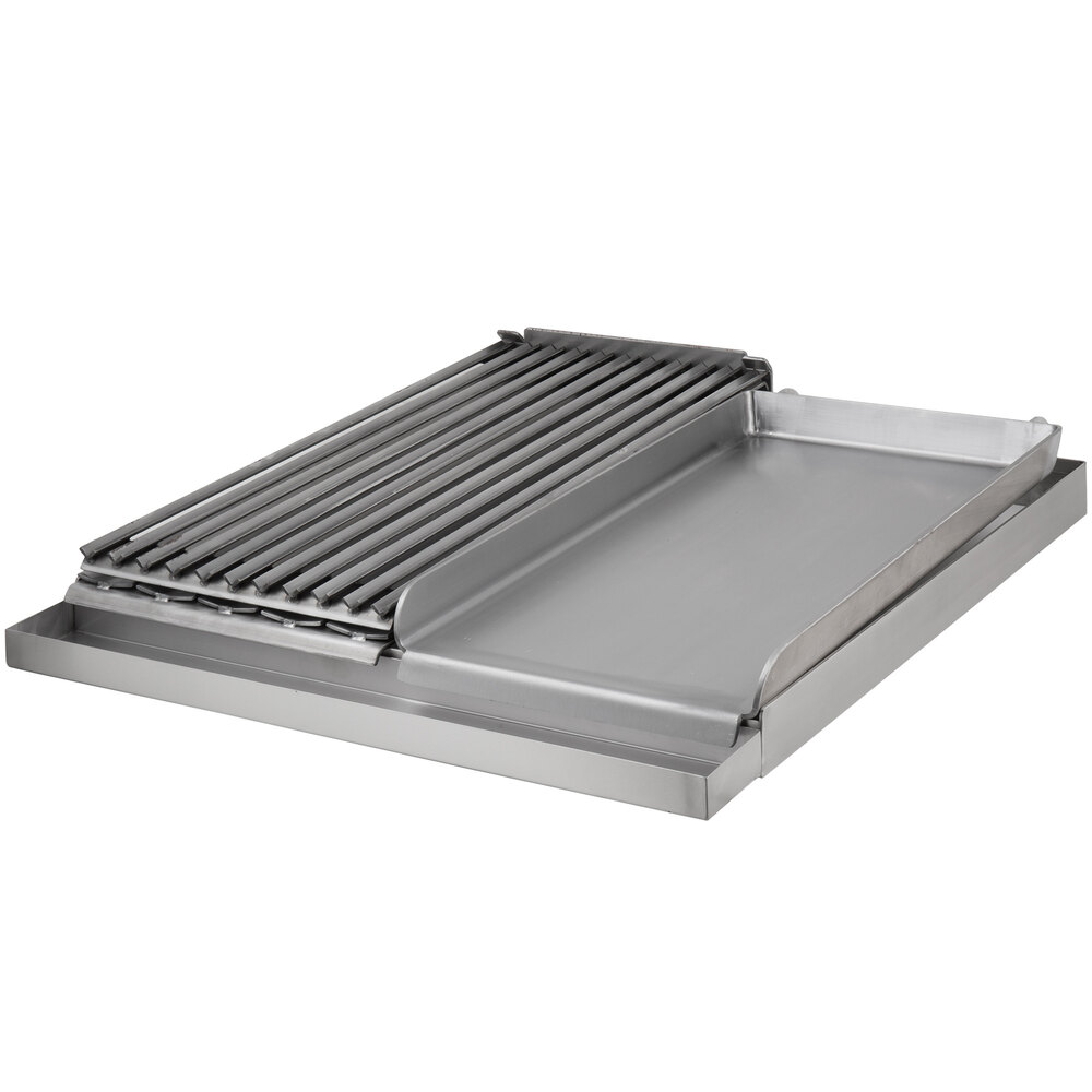 24" x 27" x 4" Add-On 4 Burner Griddle / Broiler Top