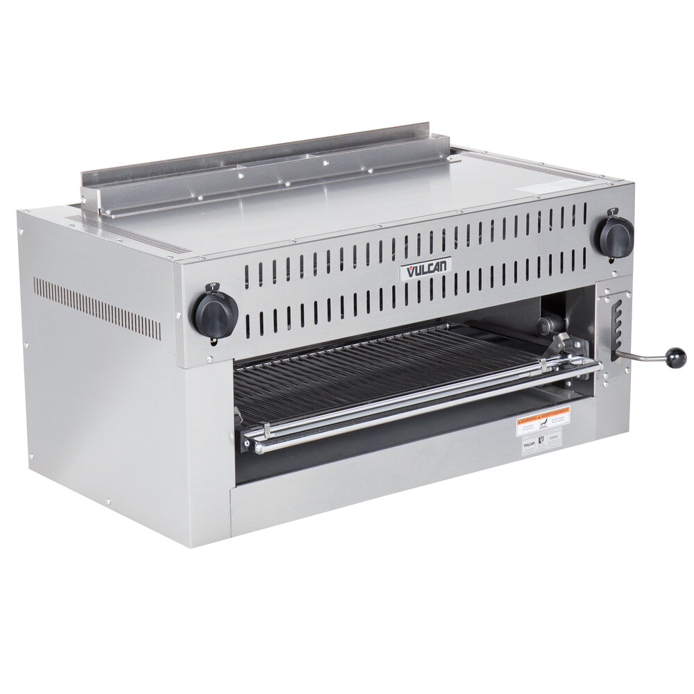 Vulcan 36RB-P 36" Liquid Propane Radiant Salamander Broiler - 50,000 BTU