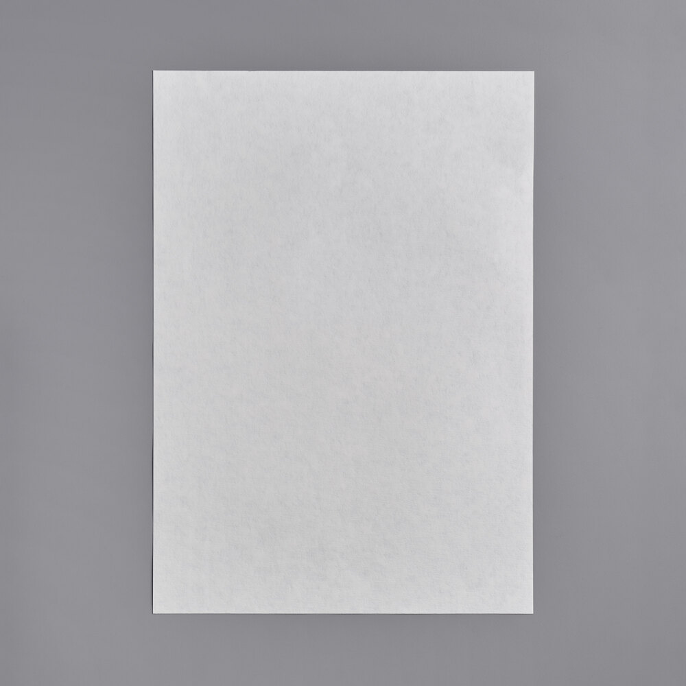 15" x 21 1/2" Flat Style Filter Paper - 100/Box
