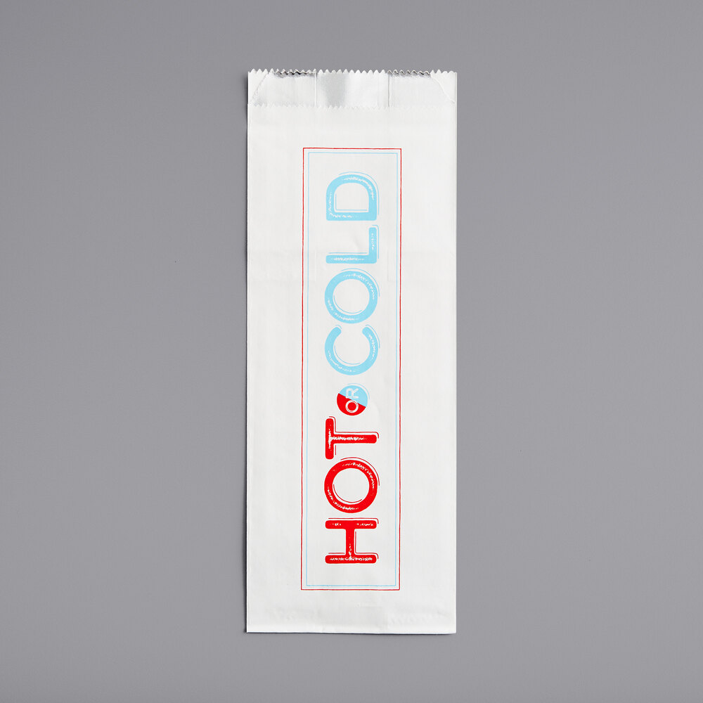 Choice Pint Size Insulated Foil Take Out Bag for Hot / Cold Food - 1,000/Case