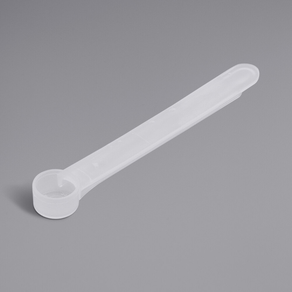 1 cc Polypropylene Scoop with Long Handle - 2,700/Case