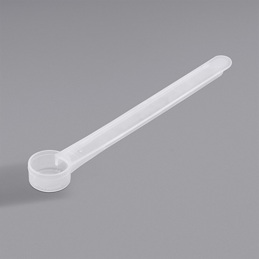 3 cc Polypropylene Scoop with Long Handle - 1,000/Case