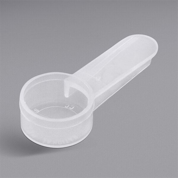3 cc Polypropylene Scoop with Short Handle - 3,000/Case