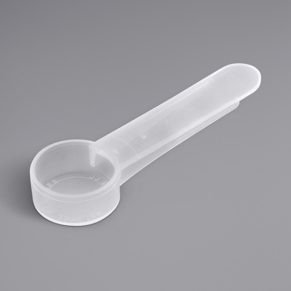 3.5 cc Polypropylene Scoop with Medium Handle - 2,200/Case