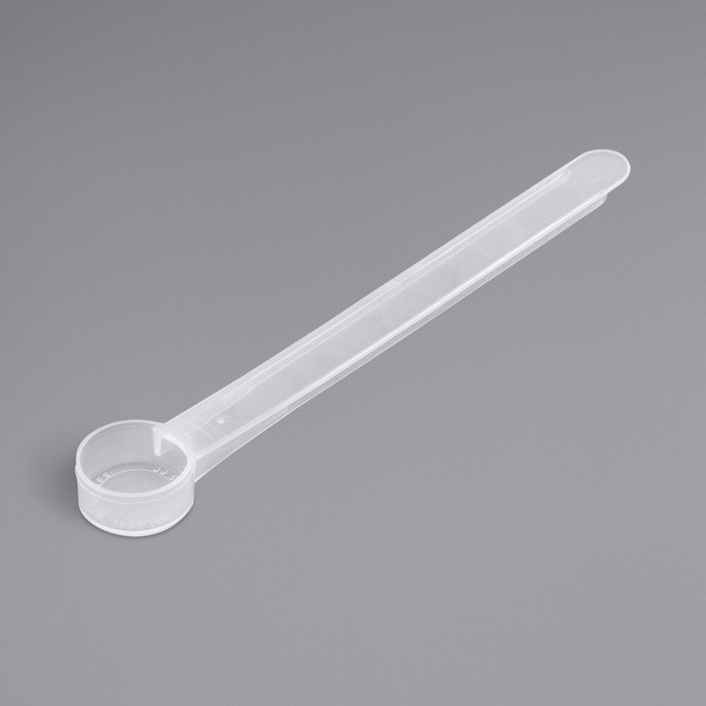 3.5 cc Polypropylene Scoop with Long Handle - 1,100/Case