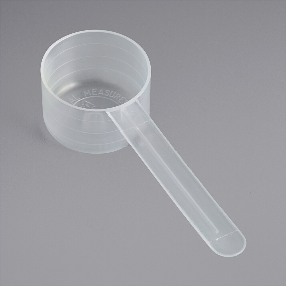 29.6 cc Polypropylene Scoop with Long Handle - 1,200/Case