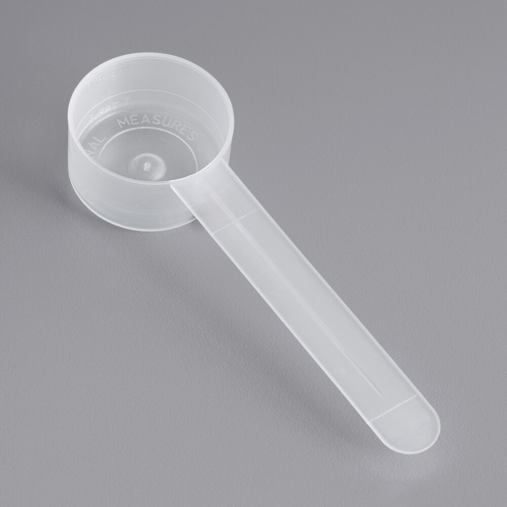 14.8 cc Polypropylene Scoop with Long Handle - 50/Pack