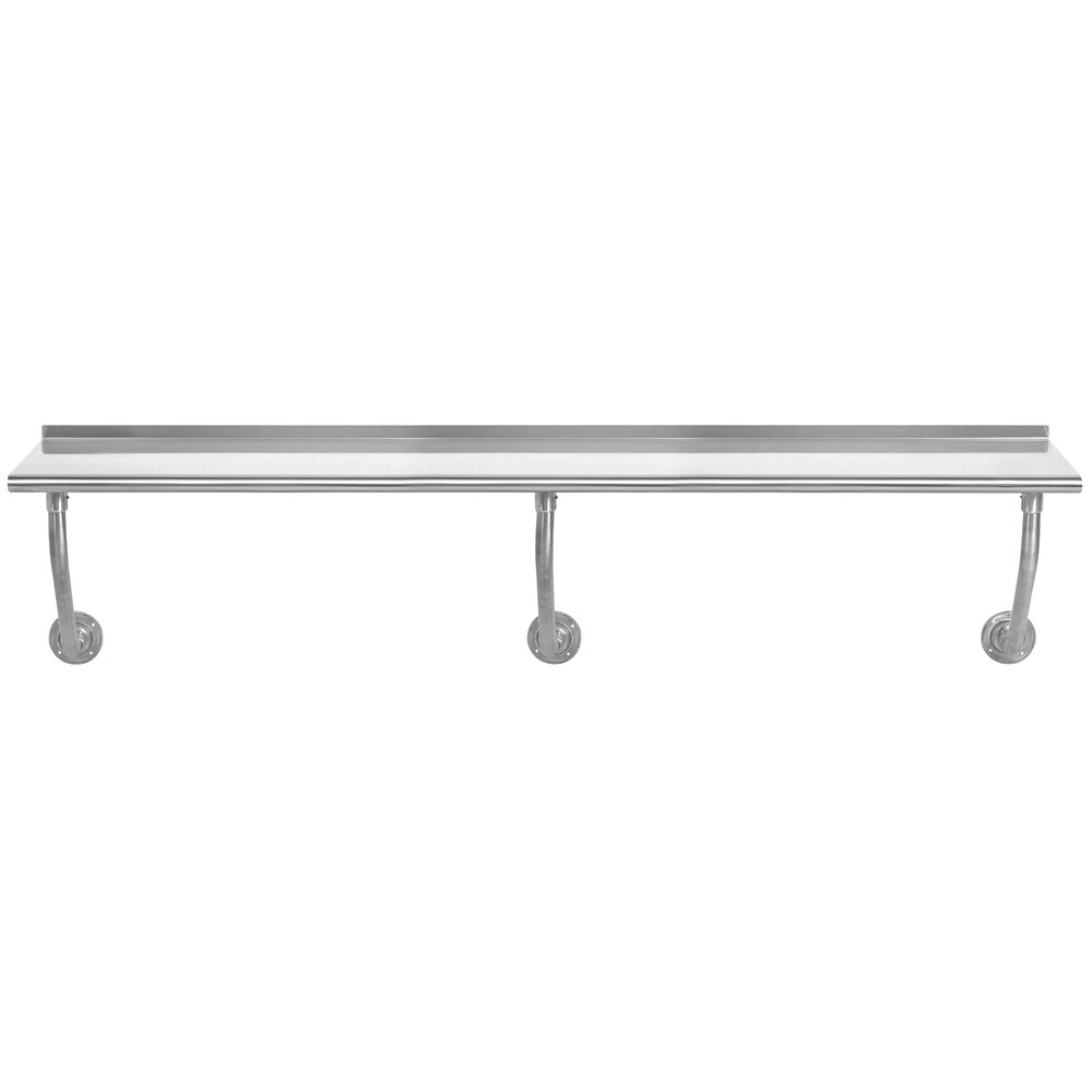 Advance Tabco FSS-W-248 24" x 96" Stainless Steel Wall Mounted Table