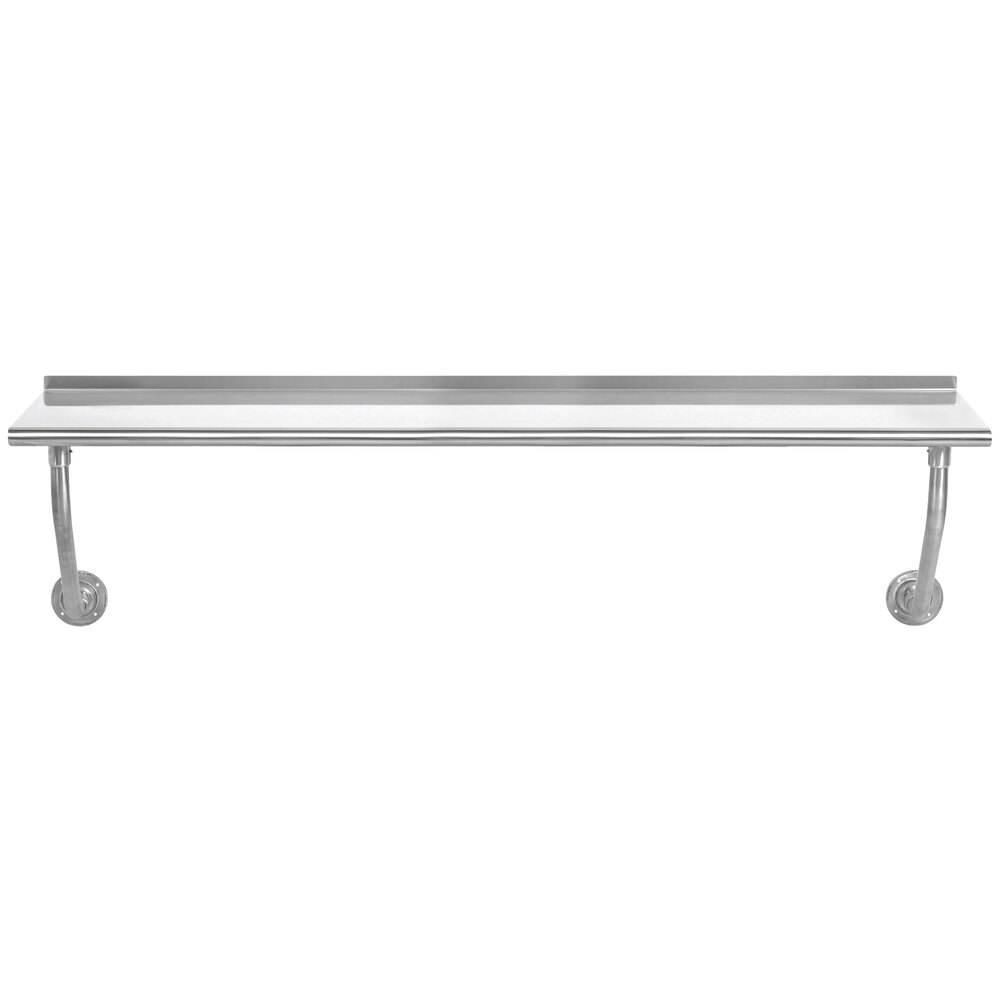 Advance Tabco FSS-W-247 24" x 84" Stainless Steel Wall Mounted Table