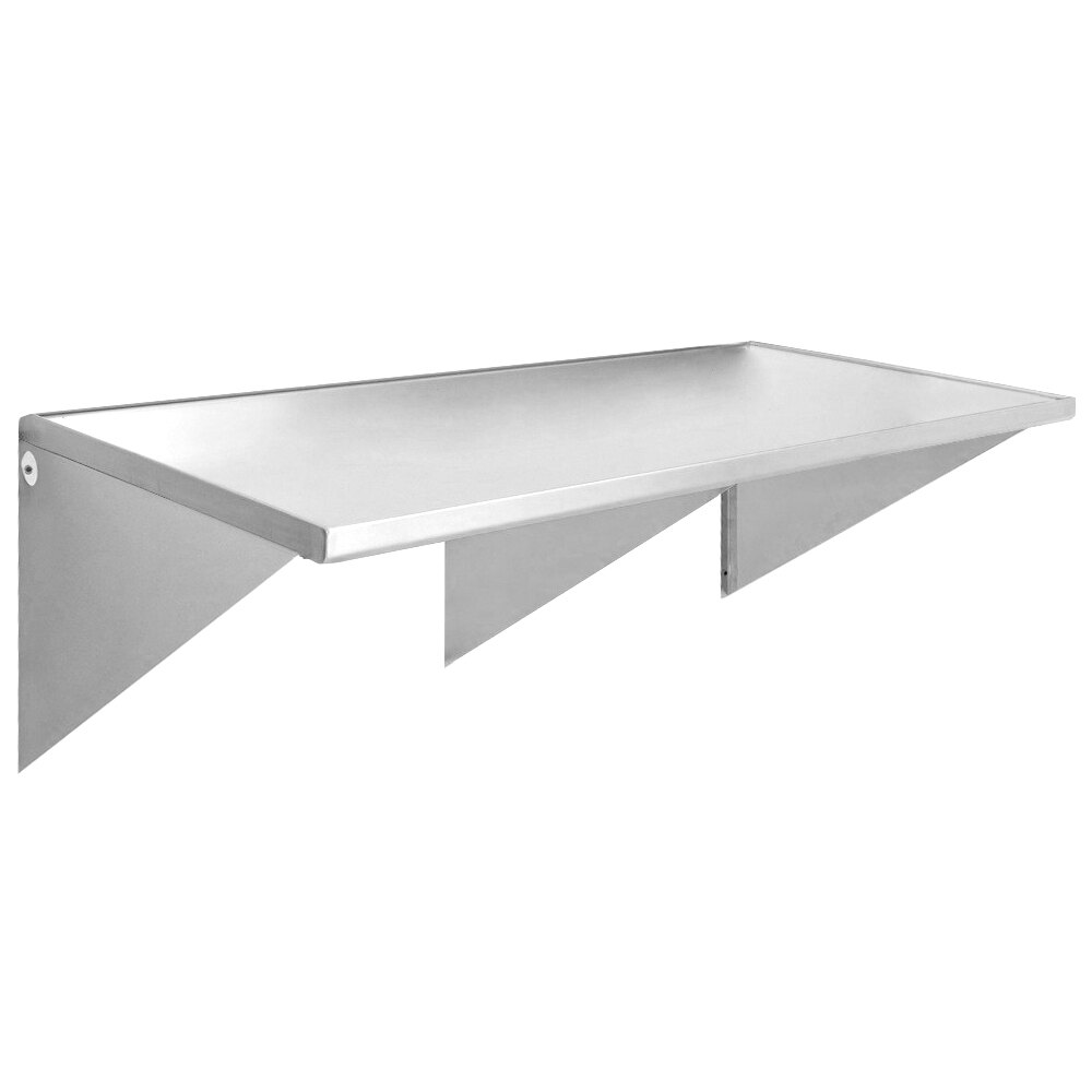 Eagle Group WT3060SE 30" x 60" Stainless Steel Wall Mounted Table