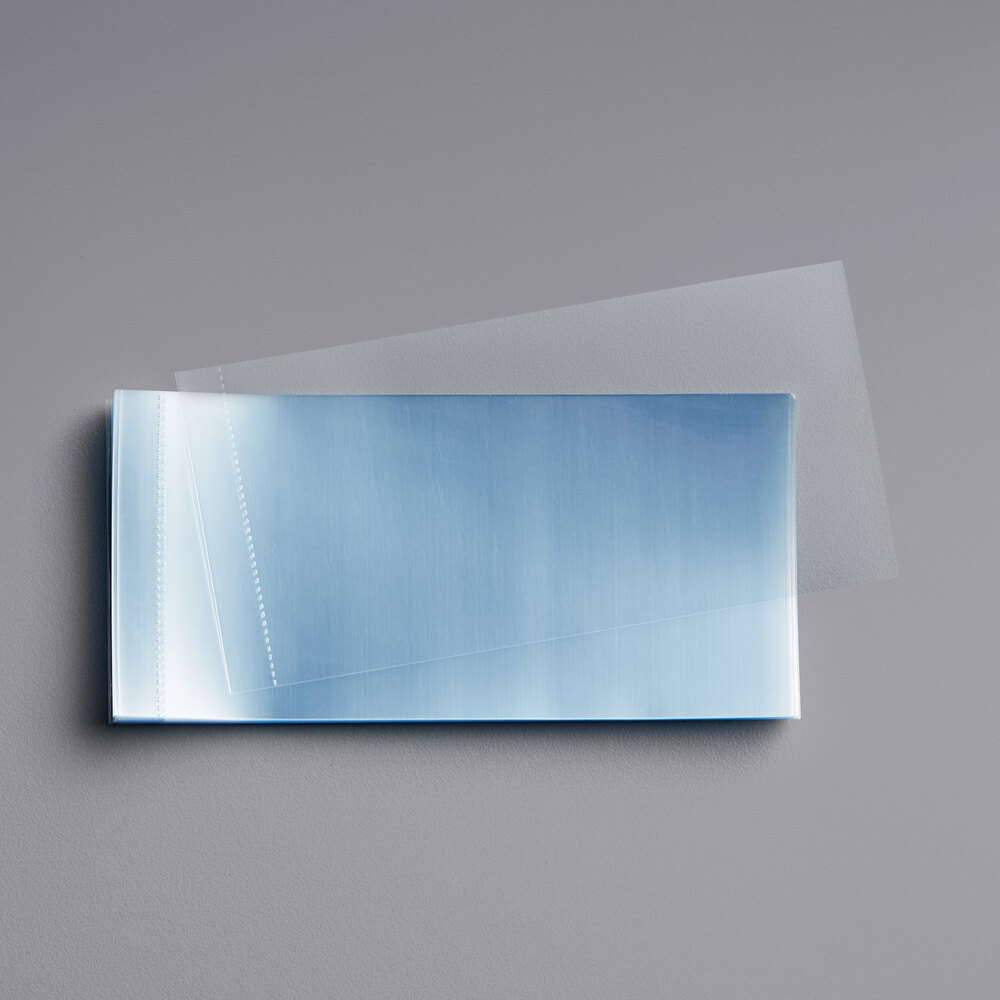 105 mm x 50 mm Clear Perforated Shrink Band - 250/Bag