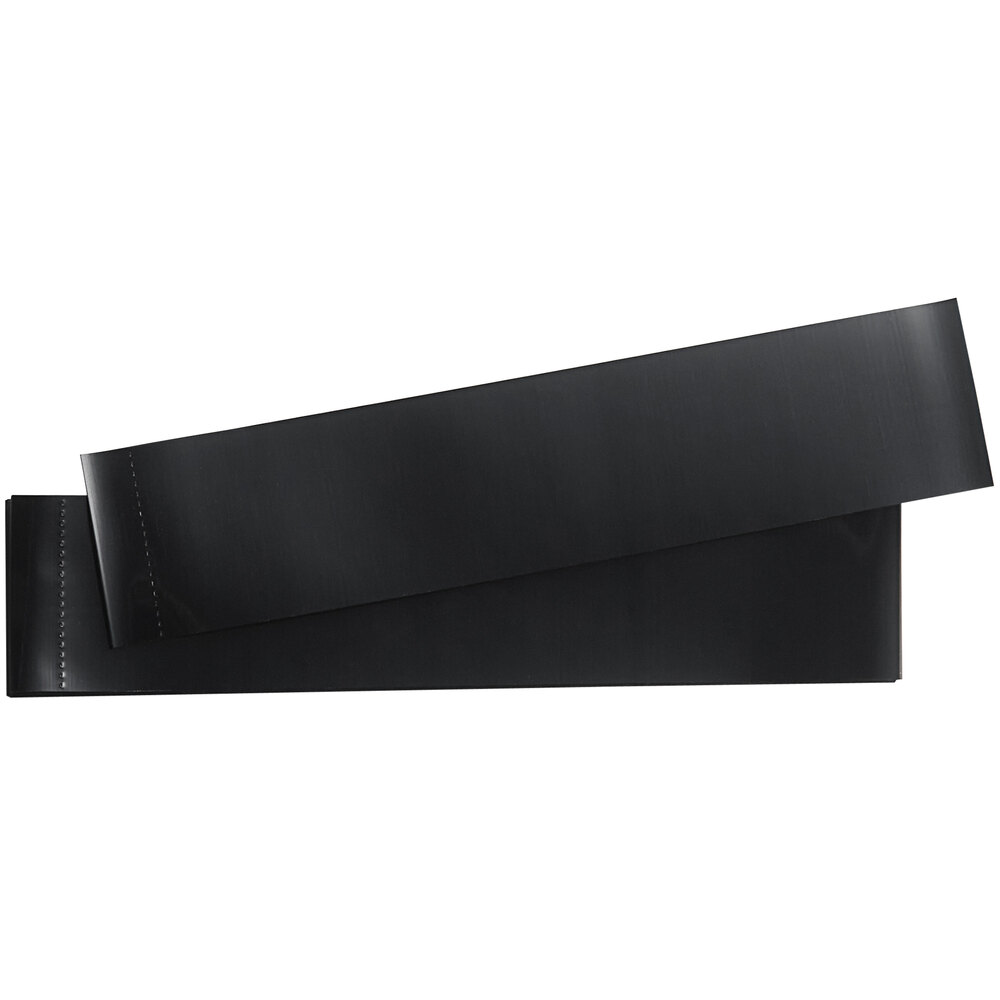 115 mm x 25 mm Black Perforated Shrink Band - 250/Bag