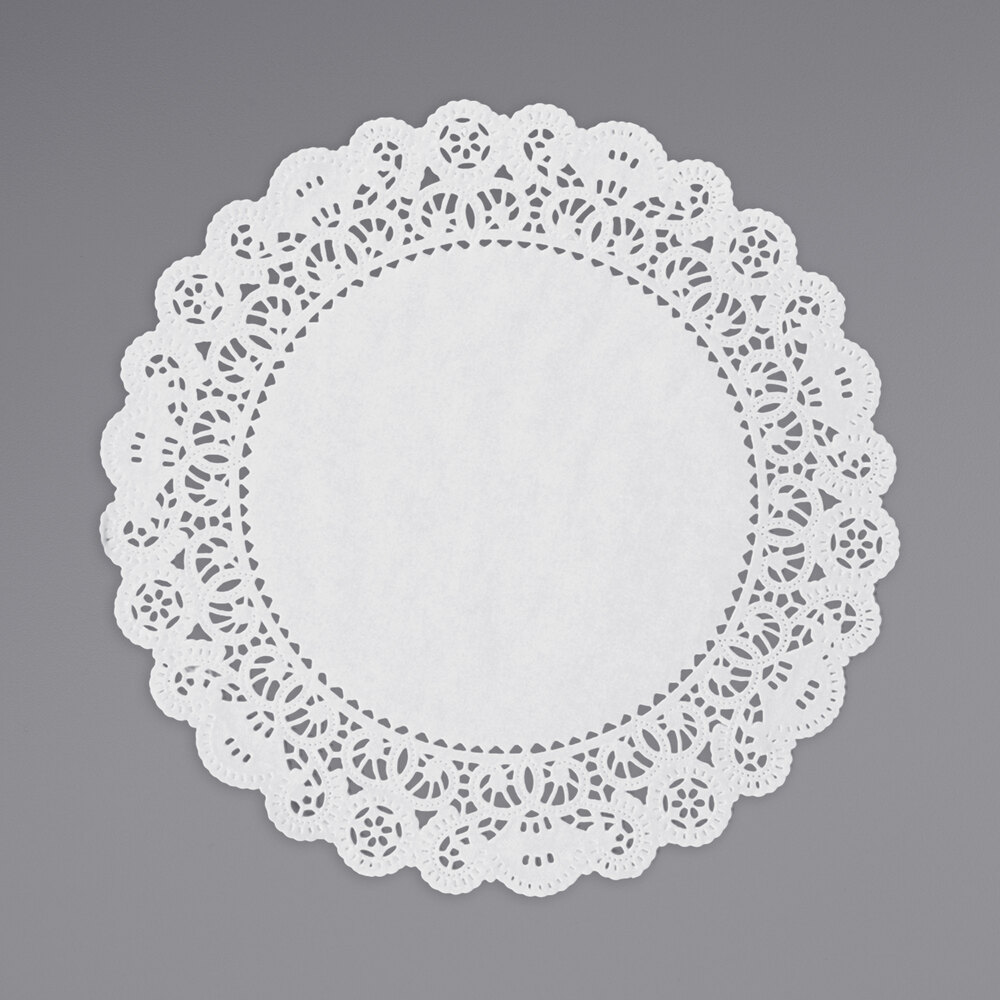 10" Lace Normandy Grease Proof Doilies - 500/Pack