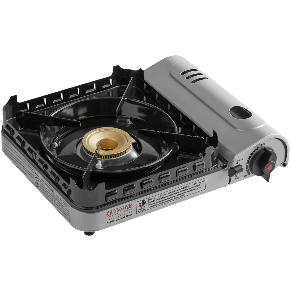 Chef Master 90019 1-Burner Butane Countertop Range - 15,000 BTU