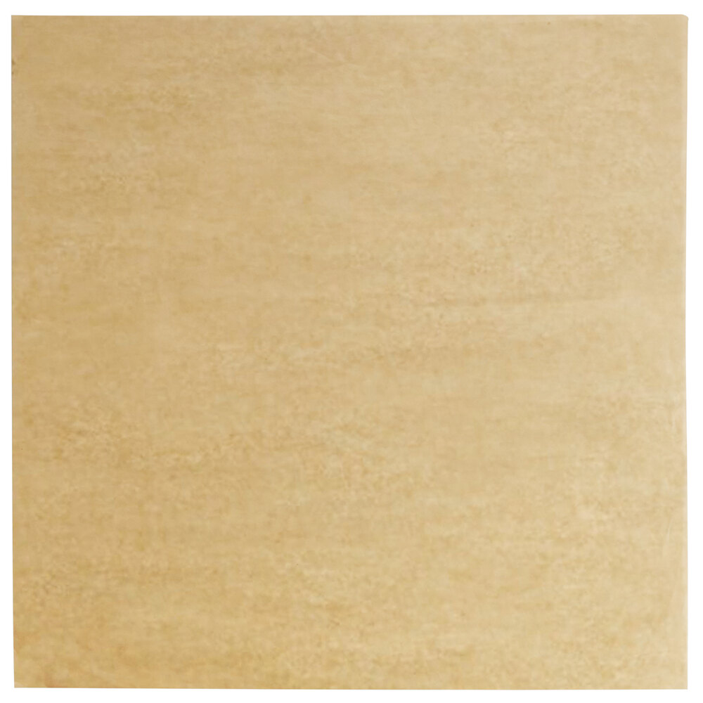 American Metalcraft PPCH4N 16" x 16" Natural Kraft Basket Liner / Deli Wrap Paper - 1,000/Pack