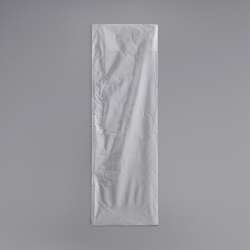 3 1/4" x 10" Disposable Plastic Silverware Bag - 2,000/Case