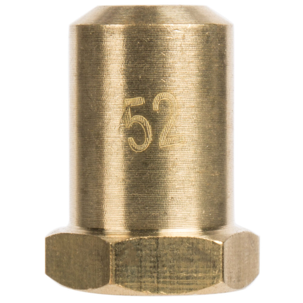 #52 Burner Orifice, 3/8-27UNS Thread