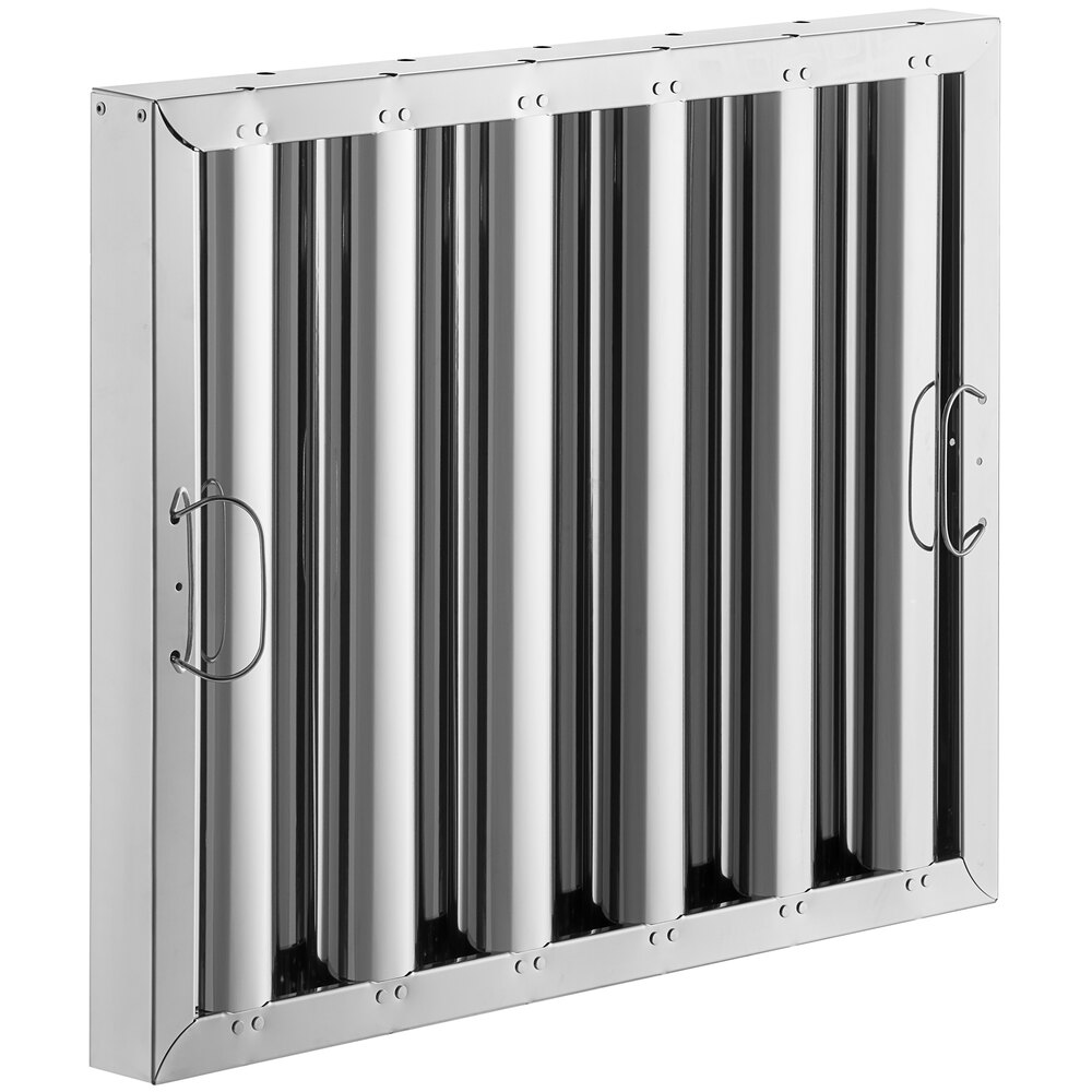 16"(H) x 20"(W) x 2"(T) Stainless Steel Hood Filter