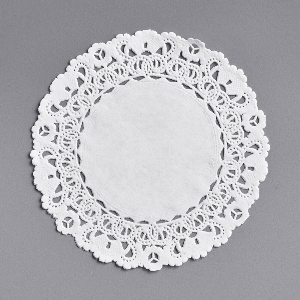 4" Normandy Lace Doilies - 1,000/Case