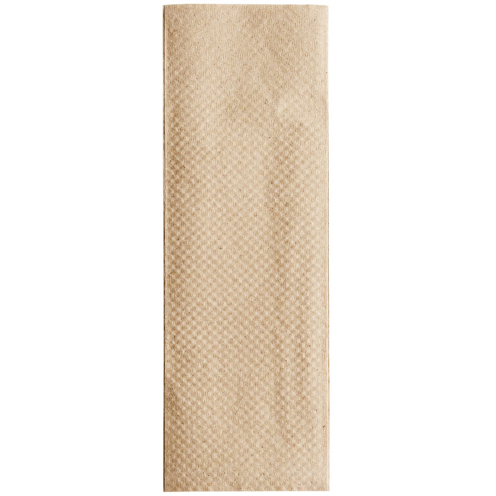 Lavex Natural Brown Kraft M-Fold (Multifold) Towel - 4,000/Case
