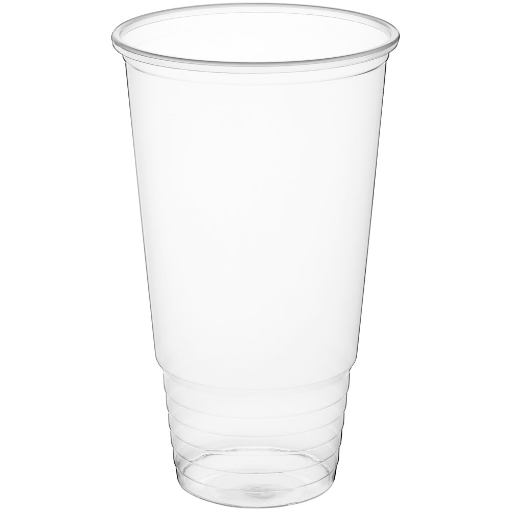 Choice Clear Plastic Cold Cup 42 oz. - 25/Pack