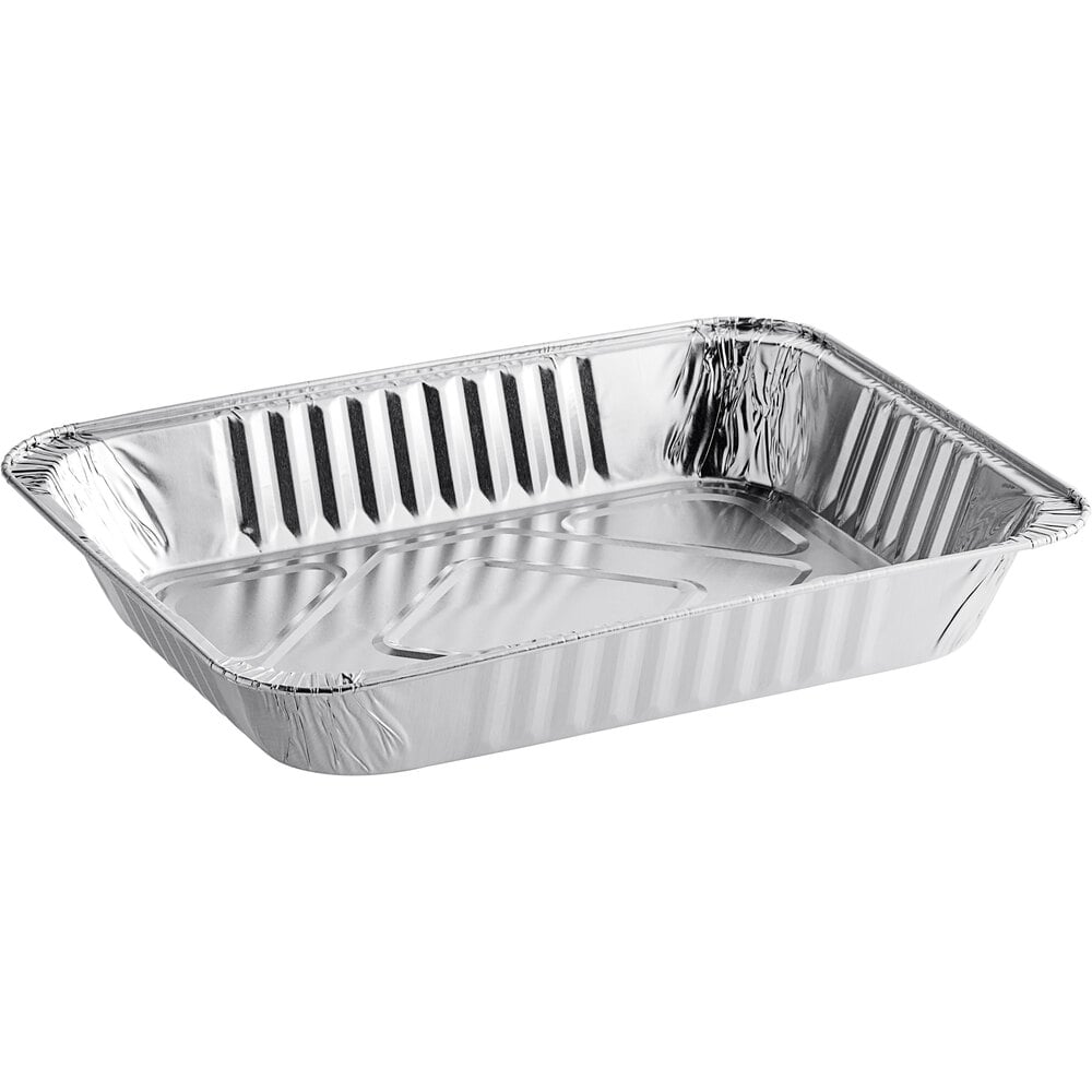 Choice Half Size Foil Steam Table Pan Medium 2 3/16" Depth - 100/Case