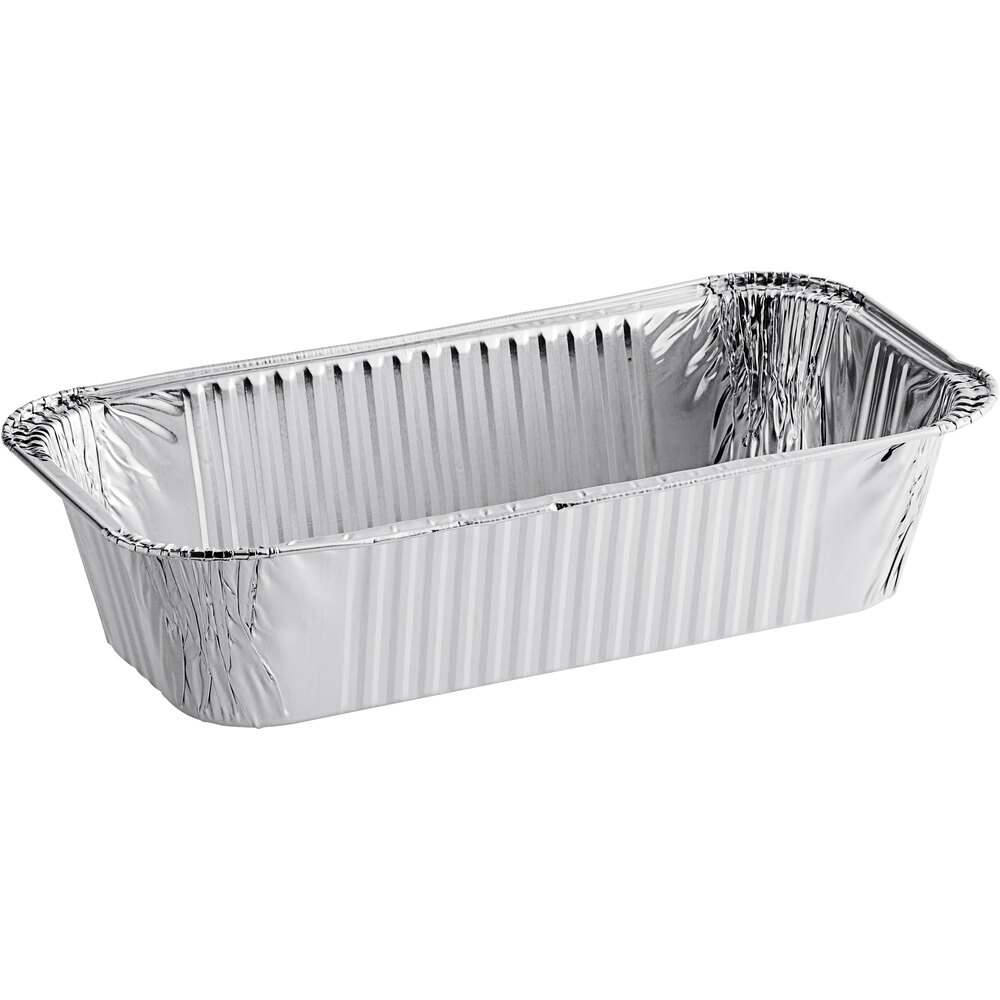 Choice Third Size Foil Steam Pan Deep 3 5/16" Depth - 100/Case
