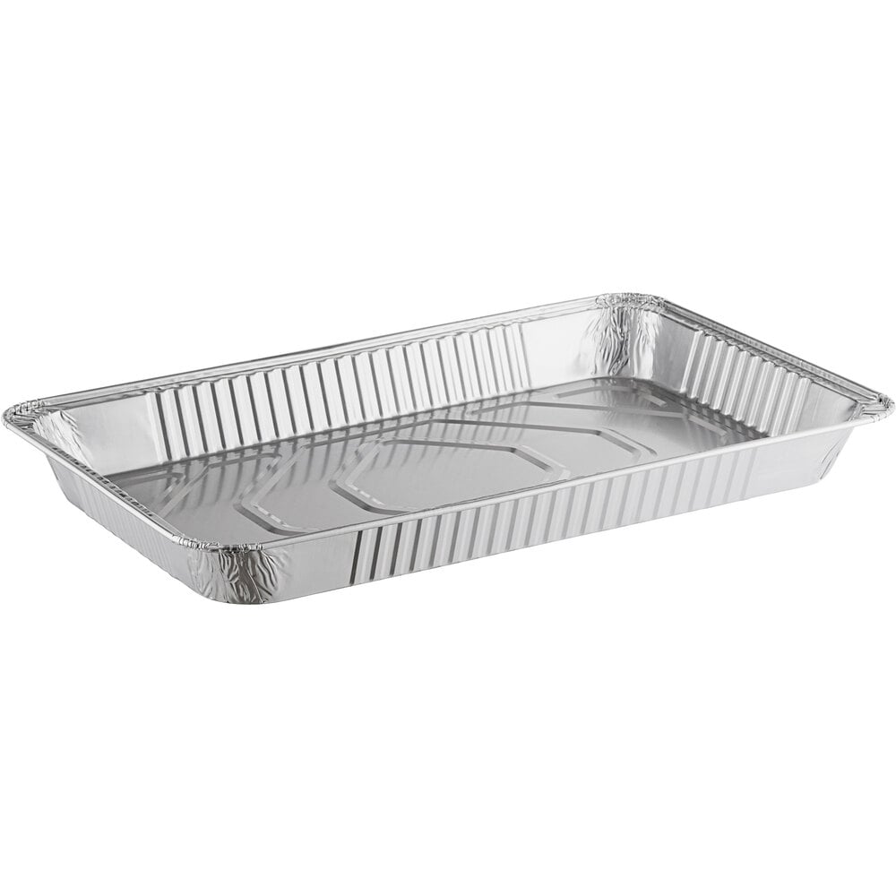 Choice Full Size Foil Steam Table Pan Medium 2 3/16" Depth - 50/Case
