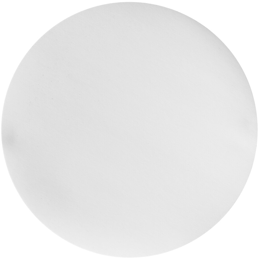 Choice 8 1/8" Round Foil-Laminated Board Lid - 500/Case