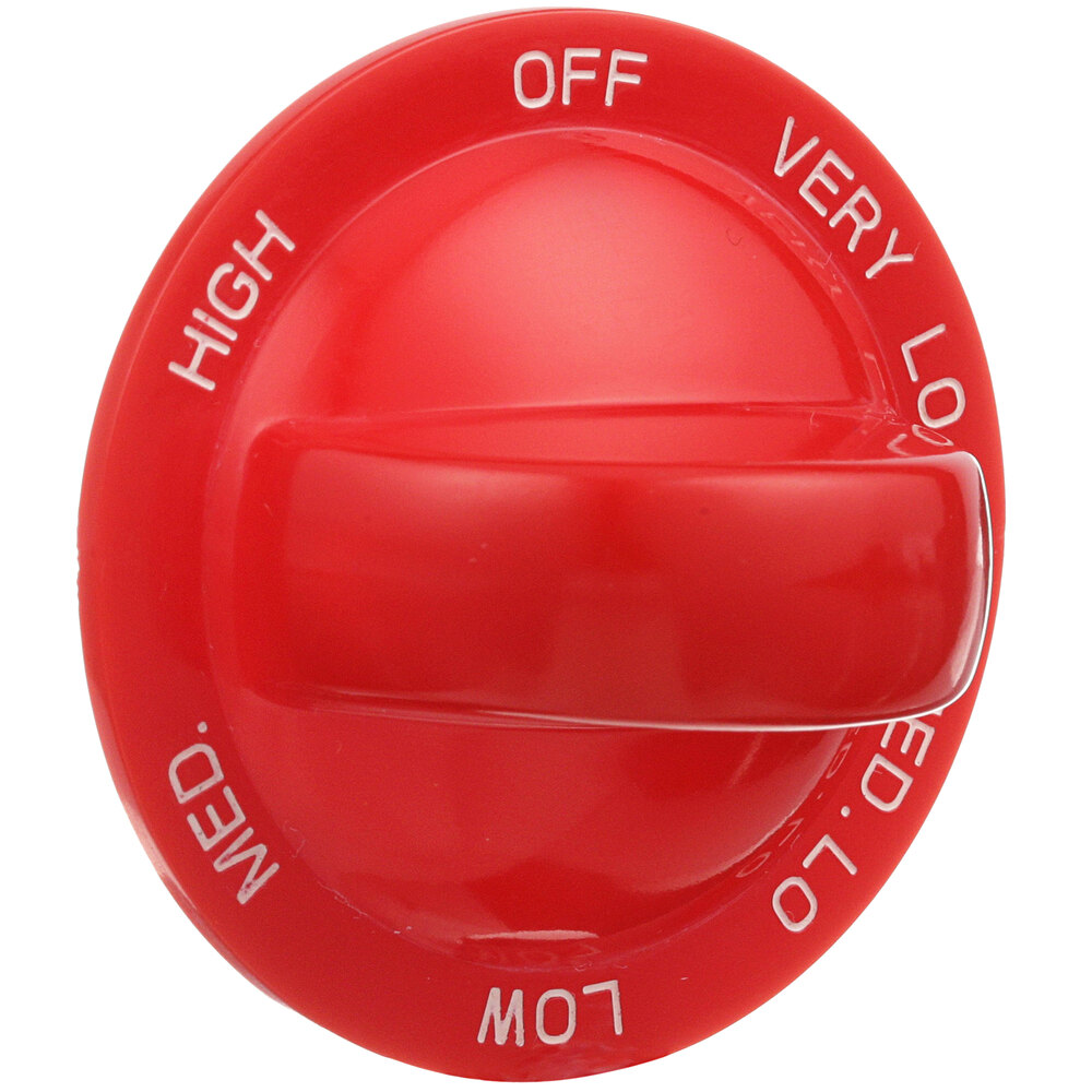 AllPoints 221268 2" Oven Knob (Off, Very Low, Med Low, Low, Med, High)