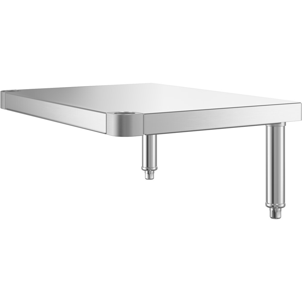 Regency 18" x 21" Stainless Steel Dish Table Undershelf for 2' Dish Tables