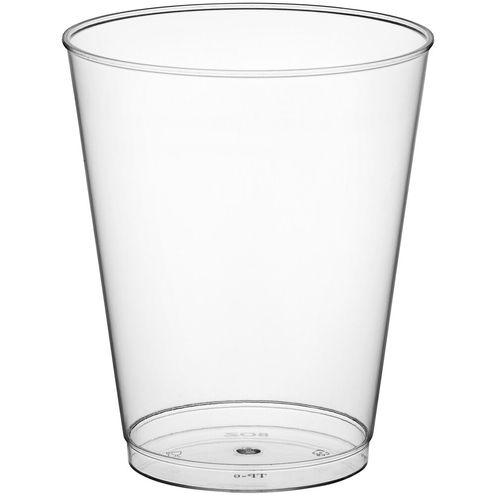 Visions 7 oz. Clear Disposable Plastic Tumbler - 500/Case