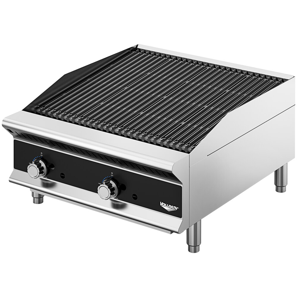 Vollrath CBGMD-24 24" Medium-Duty Radiant Charbroiler - 80,000 BTU