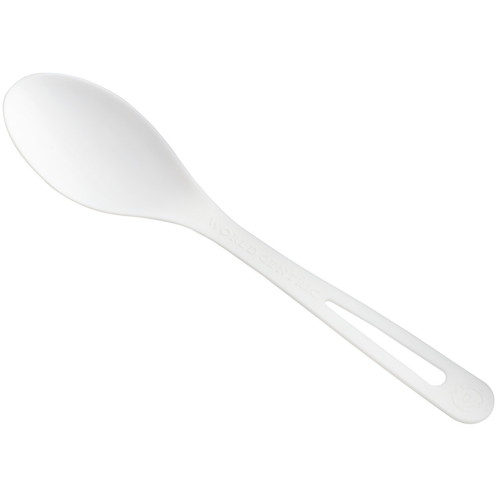 World Centric 6" Compostable TPLA Spoon - 1,000/Case