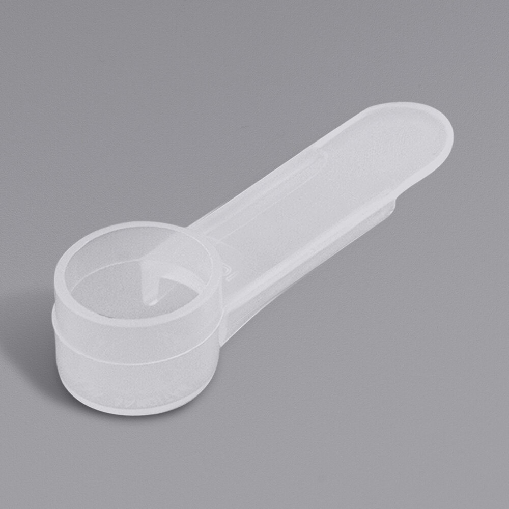 1.7 cc Polypropylene Scoop with Short Handle - 25/Pack