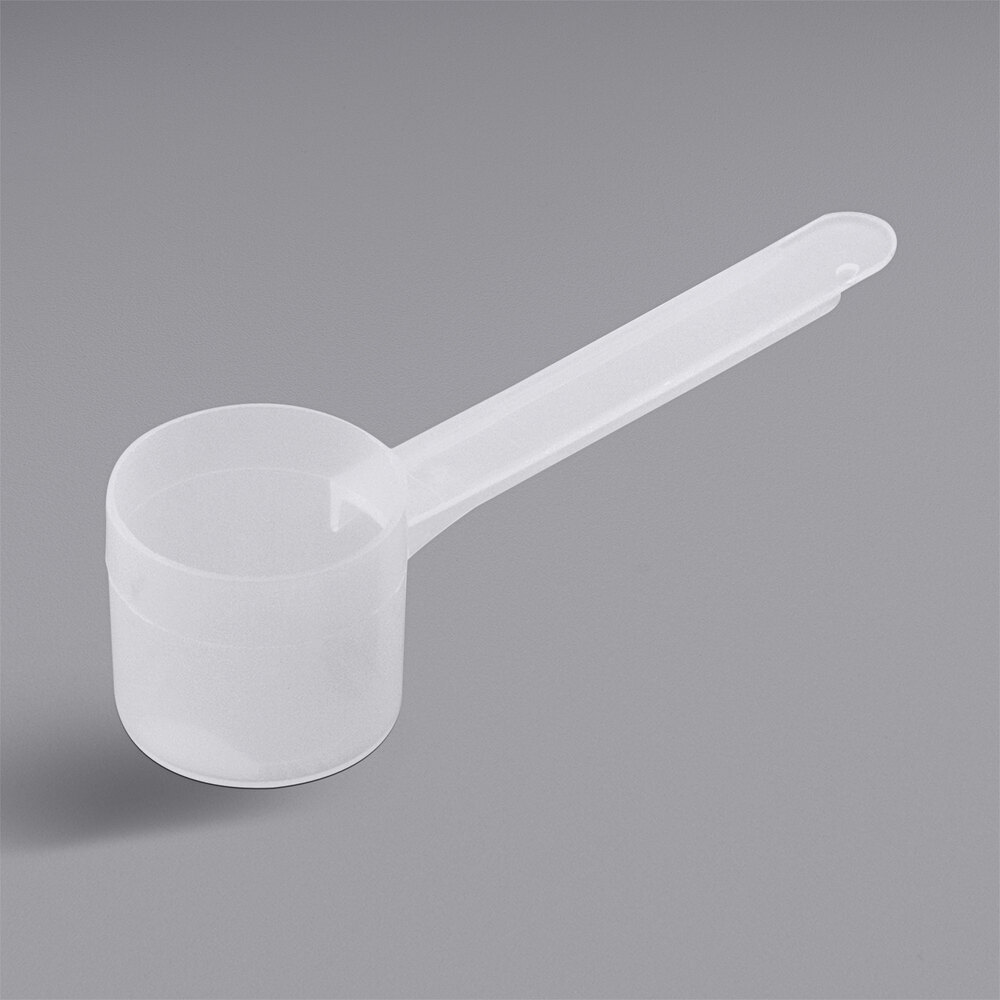 26.5 cc Polypropylene Scoop with Long Handle - 50/Pack