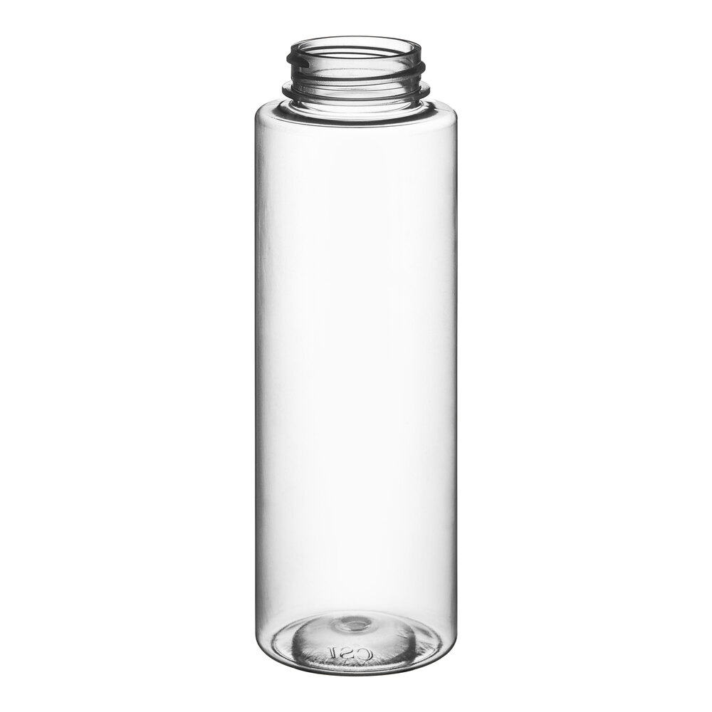 11 oz. (16 oz. Honey Weight) Cylinder PET Clear Sauce Bottle - 295/Case