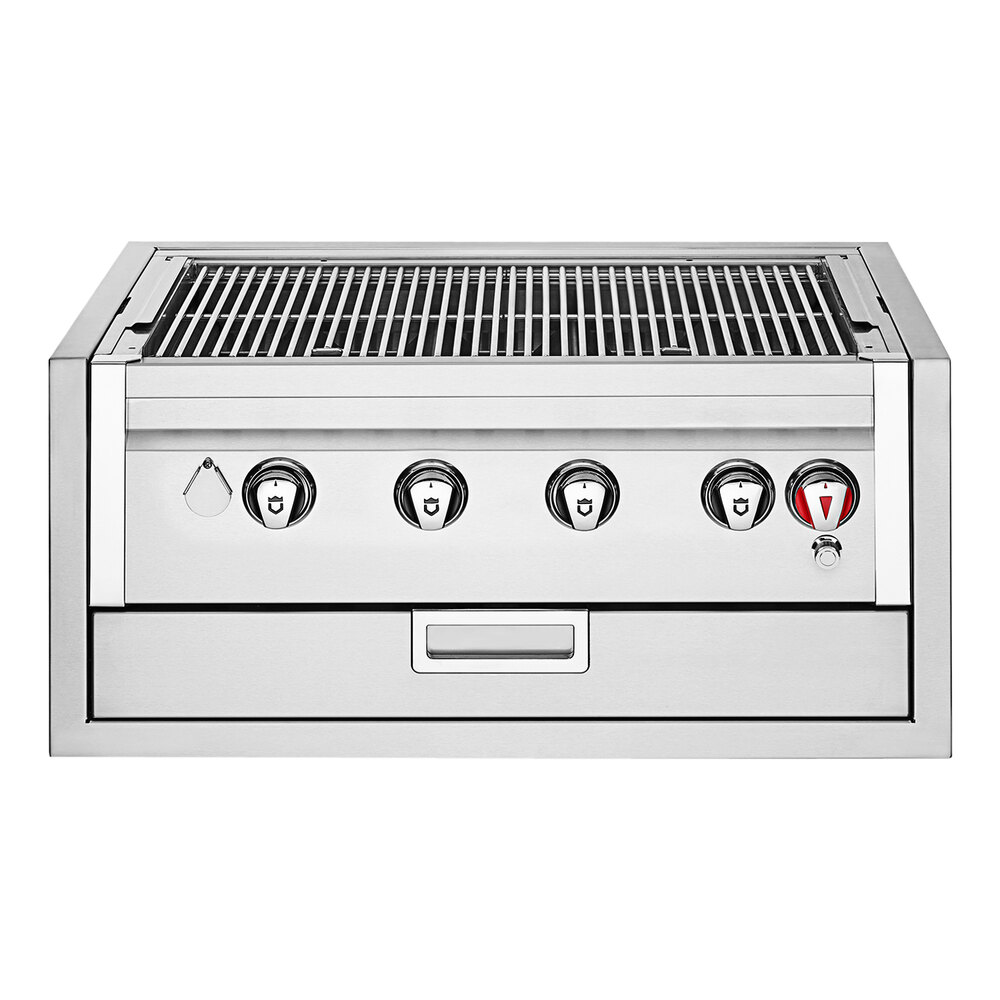Crown Verity IBI30NG-GO Infinite Series 30" Natural Gas Built-In Grill - 64,500 BTU
