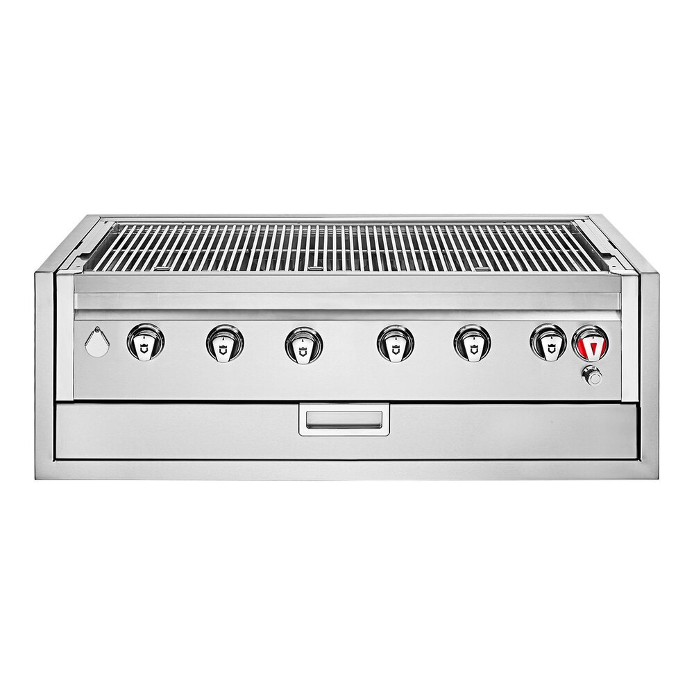 Crown Verity IBI42NG-GO Infinite Series 42" Natural Gas Built-In Grill - 94,500 BTU