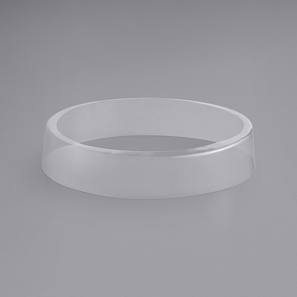 192 mm x 25 mm Clear Non-Perforated Shrink Band - 250/Pack