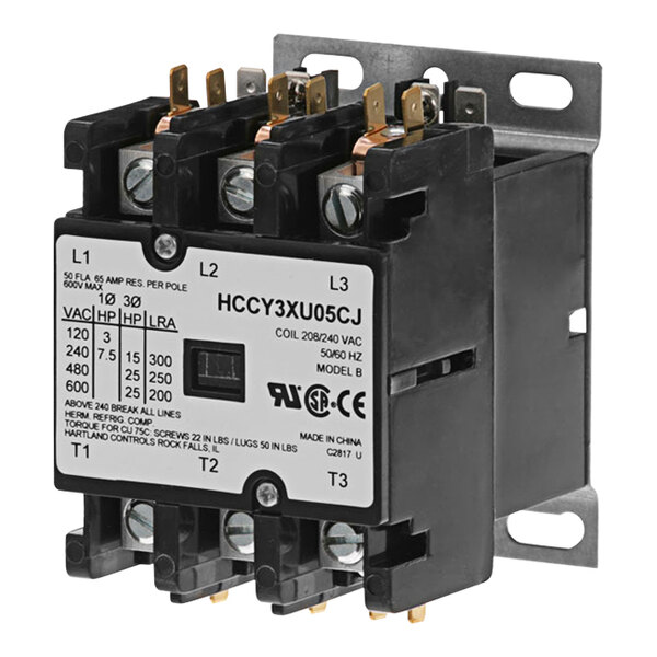 AllPoints 441091 3 Pole Contactor - 50/65A, 208/240V