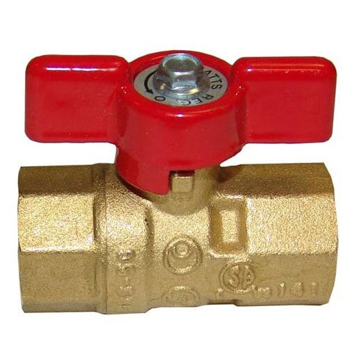 AllPoints 521048 Gas Ball / Shut-Off Valve; 1/2" Gas In / Out