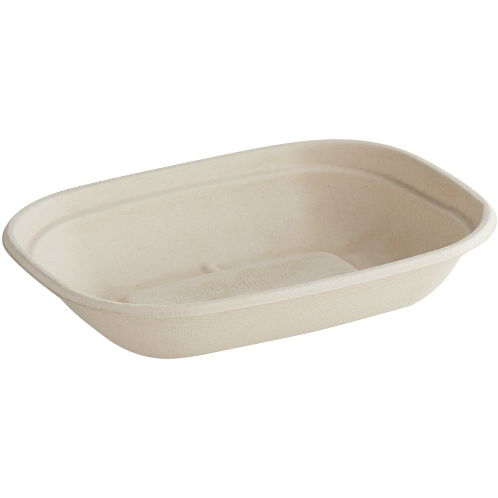 World Centric 20 oz. Compostable Fiber Box - 400/Case