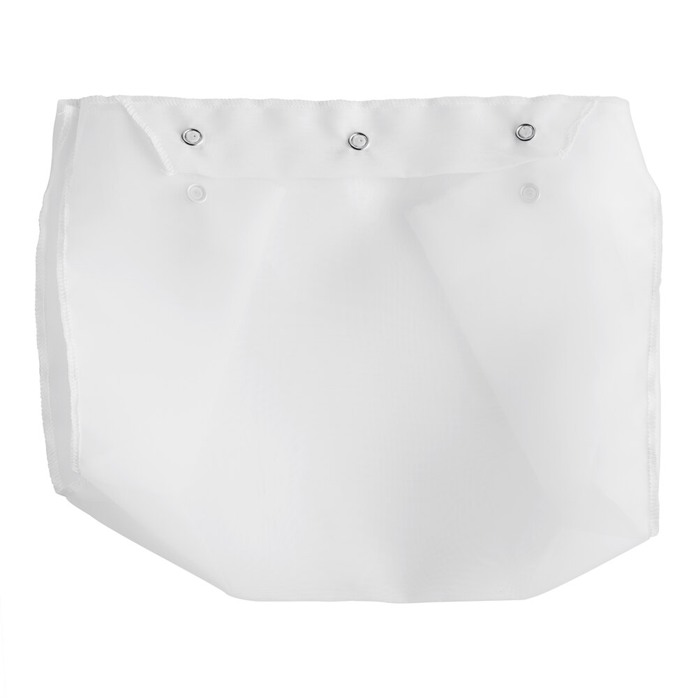 Fryclone 7 1/2" Deep Fryer Oil Filter Bag with Snaps