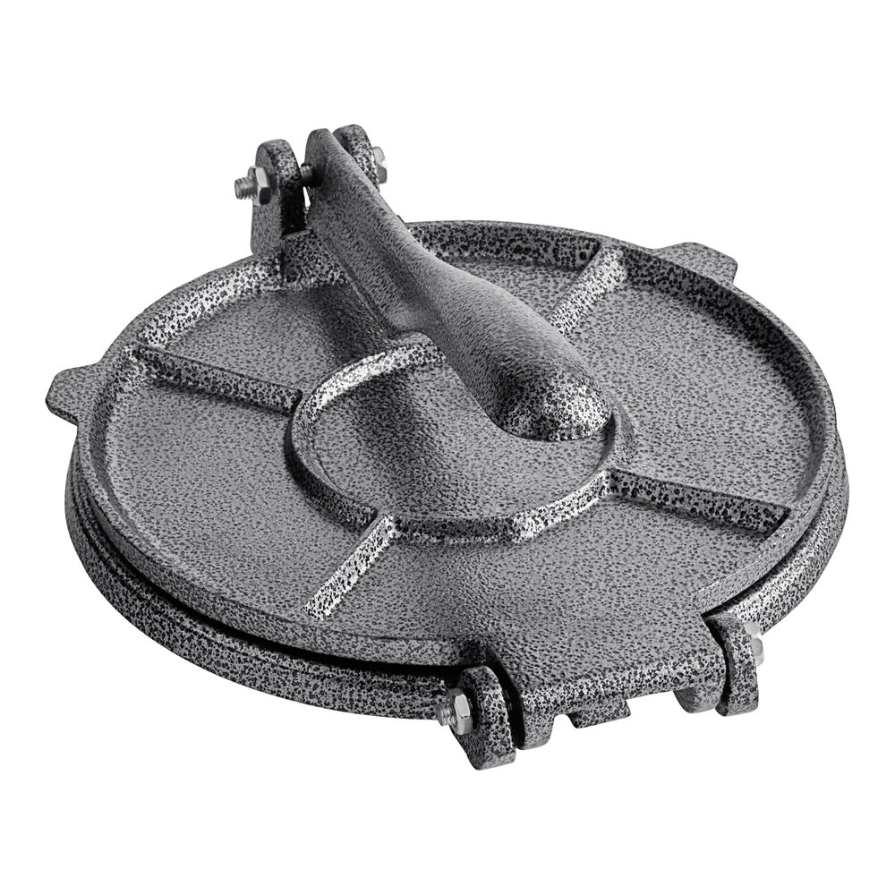 Choice 7 1/2" Cast Iron Tortilla Press
