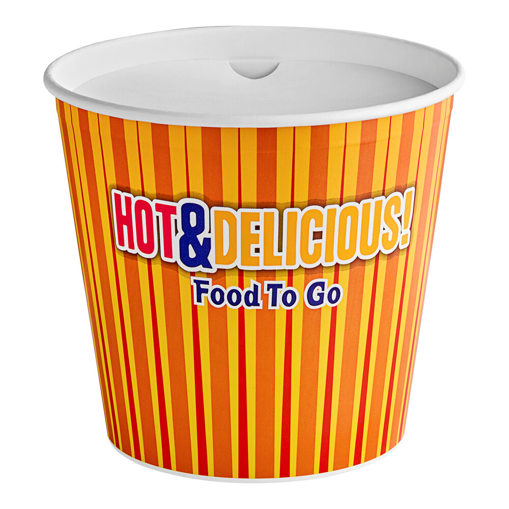 Choice 170 oz. Hot Food Bucket with Lid - 120/Case