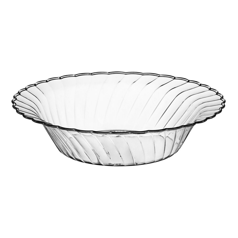 WNA Comet CWB10180C Classicware 10 oz. Clear Plastic Bowl - 180/Case